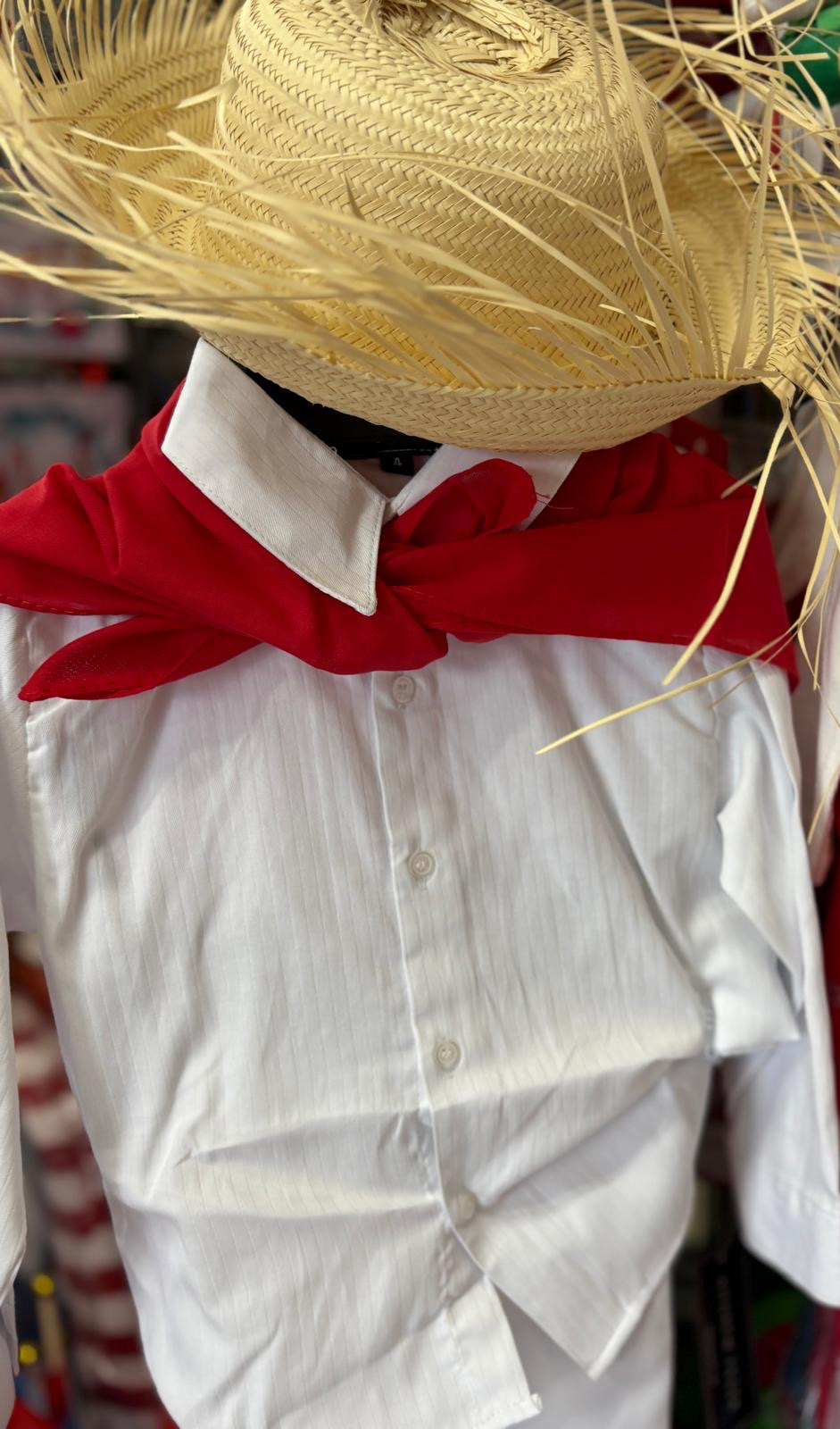 Traje tipico puertorriqueño de niño