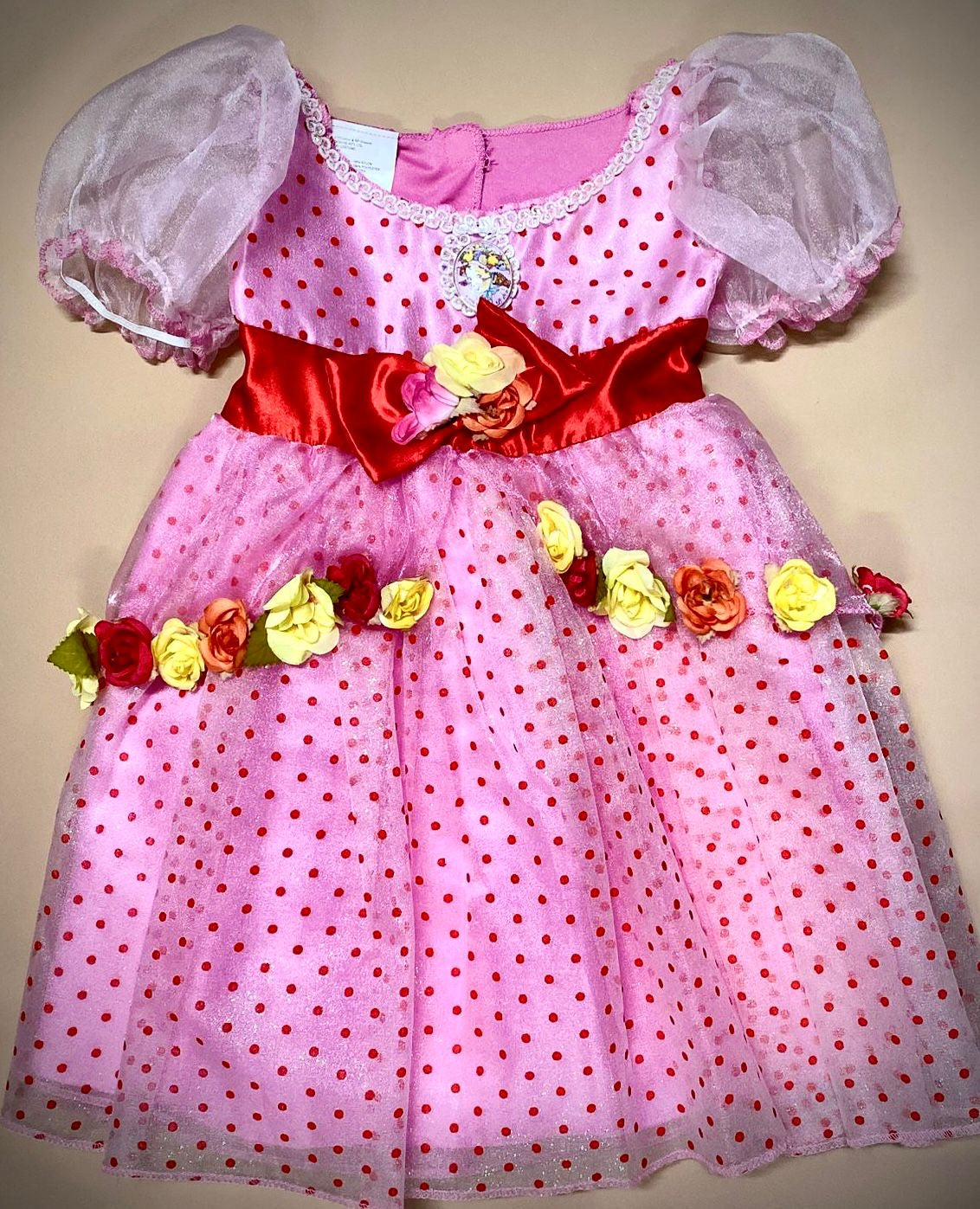 Disfraz Fancy Nancy para Niñas – Rosa con Flores