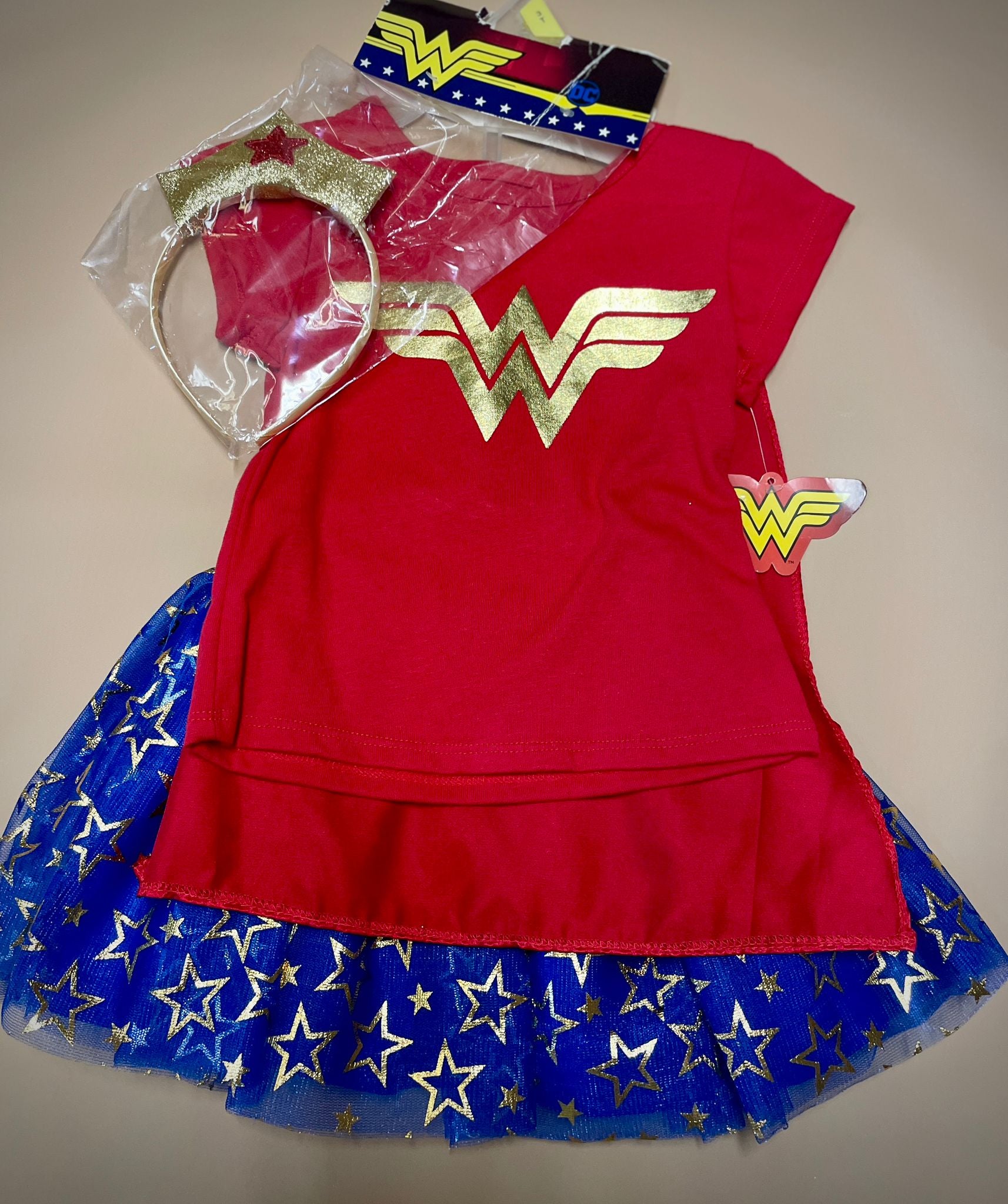 Disfraz de Mujer Maravilla para Niñas