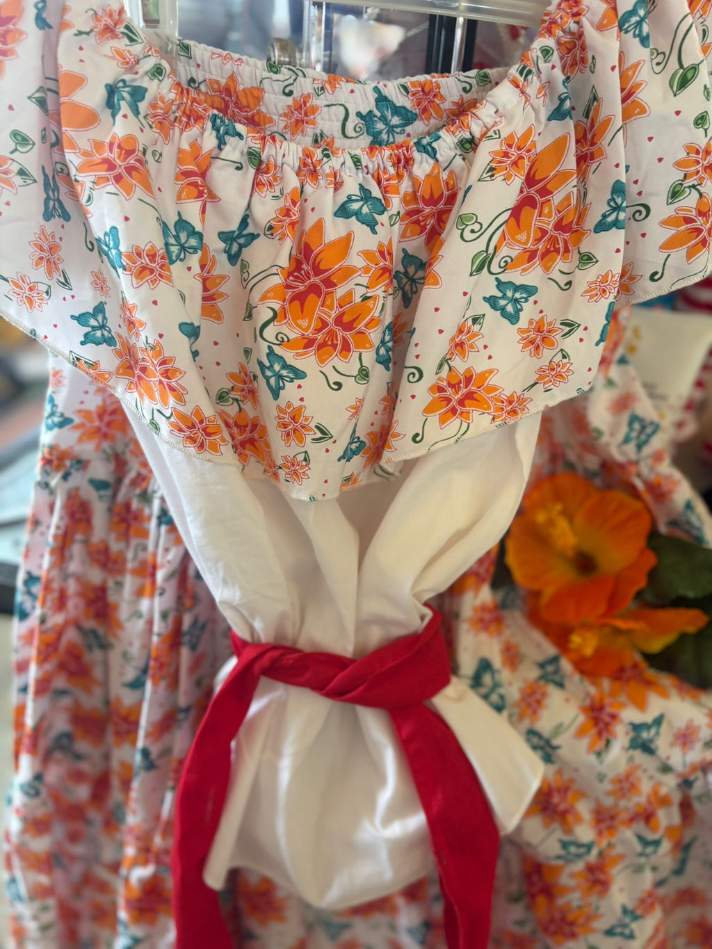 Traje típico puertorriqueño de niña